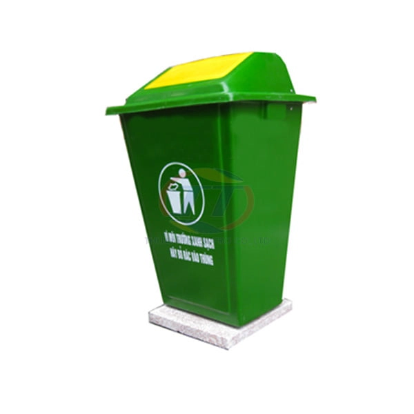 Thùng rác cố định 60 lít