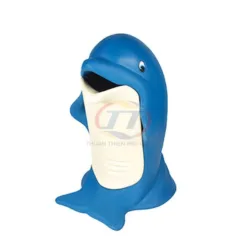 Thùng rác cá heo