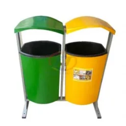 Thùng rác công cộng treo đôi 80 lít