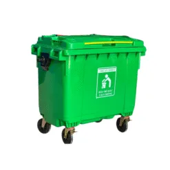 Thùng rác nhựa 660 lít