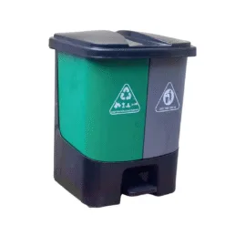 Thùng rác 2 ngăn phân loại 20 lít
