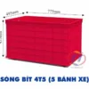 Thùng nhựa đặc 5 bánh xe