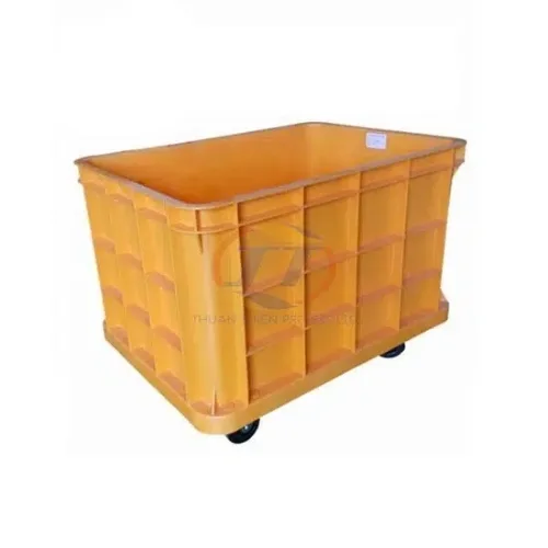 Thùng nhựa đặc NJB 200C có bánh xe