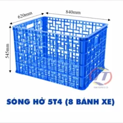 Sóng hở 5T4 – Sóng hở 8 bánh xe
