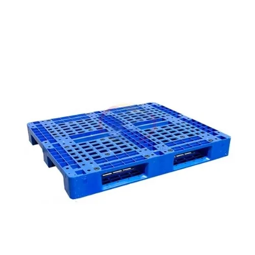 Pallet nhựa liền khối 1 mặt lõi sắt – 466