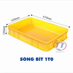 Sóng bít 1T – Thùng nhựa đặc HS 025
