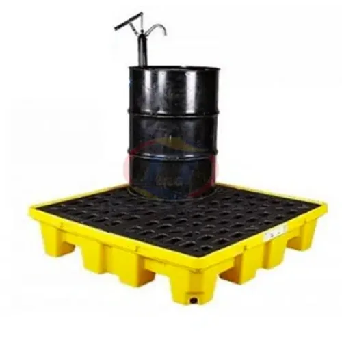 Ưu điểm của pallet chống tràn 4 thùng phuy