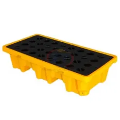 Pallet chống tràn 2 thùng phuy