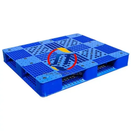 Pallet nhựa liền khối 1 mặt 402 – Pallet lõi thép