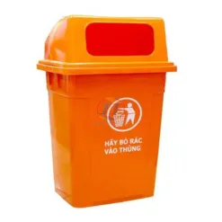 Thùng rác nhựa nắp hở 90 lít
