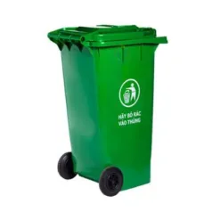 Thùng rác công cộng 360 lít nắp kín