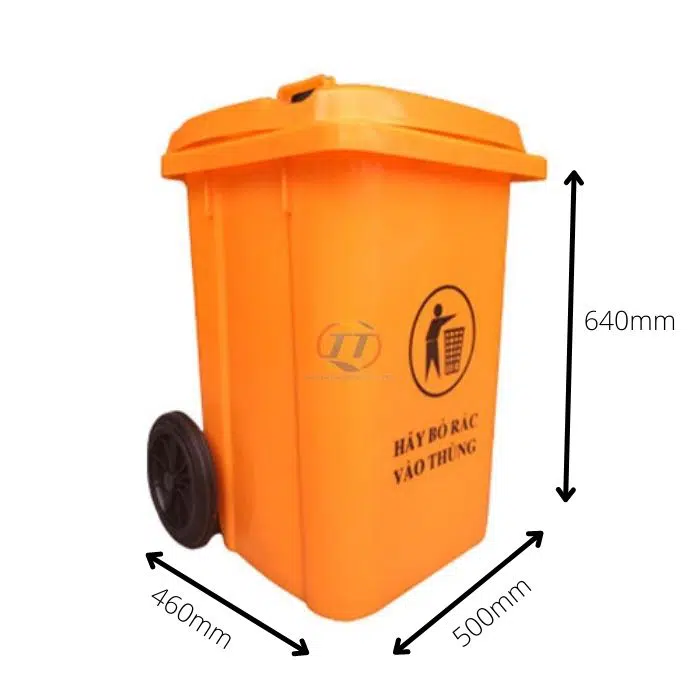 thông số thùng rác 80 lít