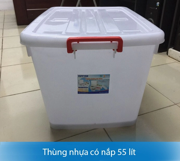 Thùng nhựa 55 lít Duy Tân – Chất lượng, giá tốt