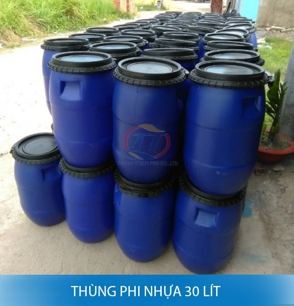 Thùng phuy nhựa tròn 30 lít