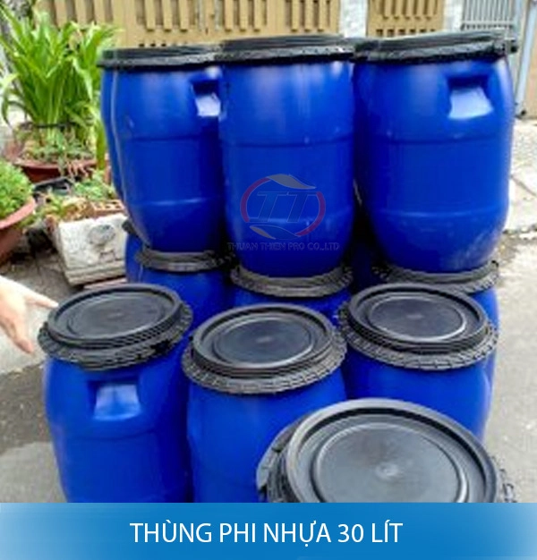 Thuận Thiên Plastic chuyên cung cấp thùng phuy nhựa 30 lít giá rẻ