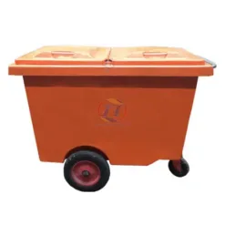 Xe thu gom rác đẩy tay 1000 lít