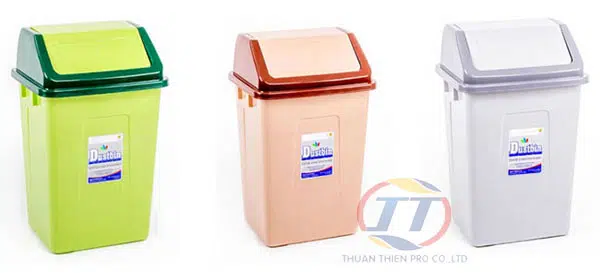 Thùng rác nắp lật trung H127