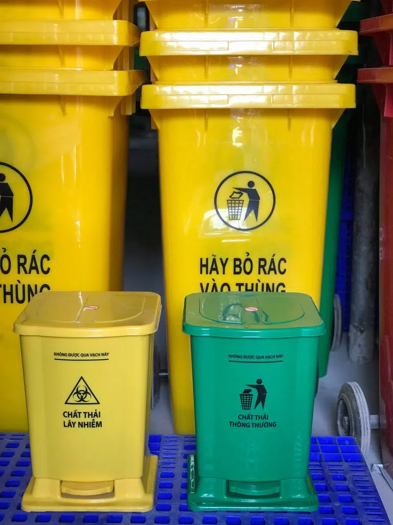 thùng rác nắp lật trung – Thuận Thiên Plastic