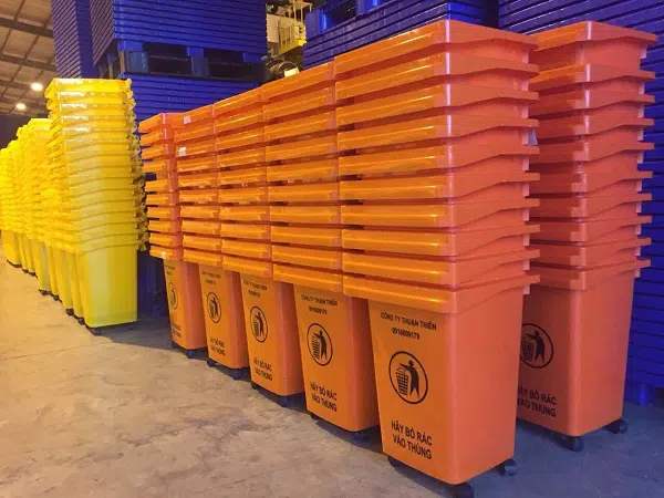 Thùng rác nhựa 90 lít giá rẻ