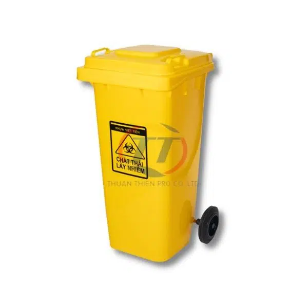 Thùng rác y tế 120 lít