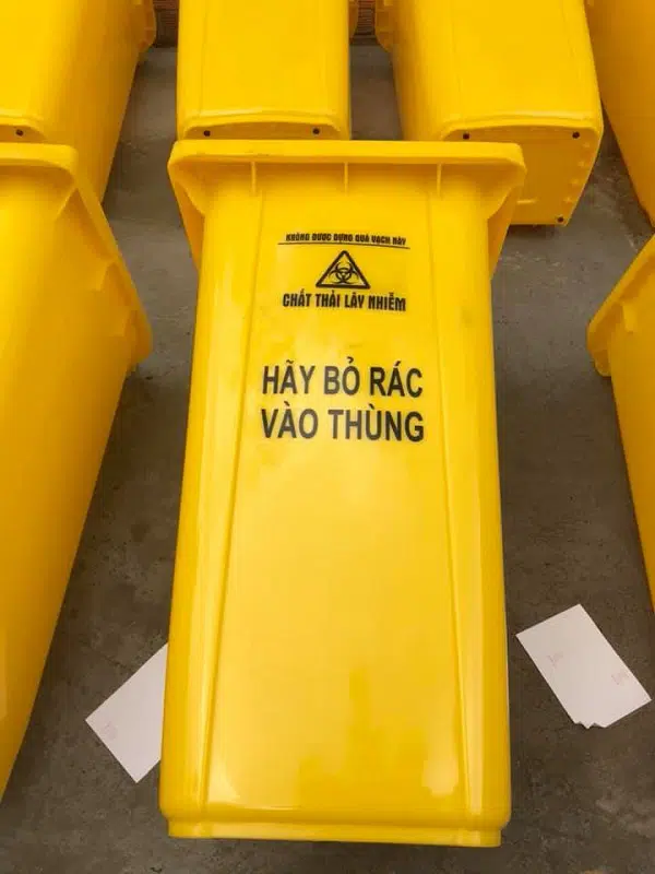 thùng rác y tế 240 lít