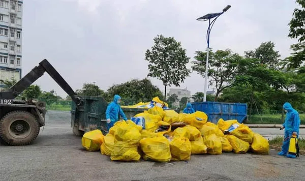 Túi đựng rác không có quai